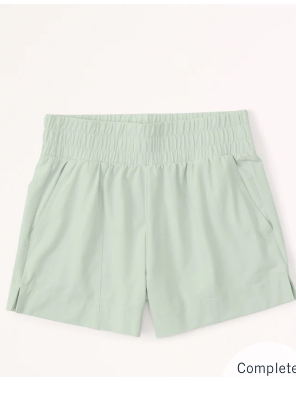 A&F Abercrombie & Fitch Traveler Shorts M light mint green active NWOT